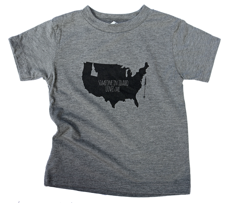 F+F Someone Loves Me Toddler Tee