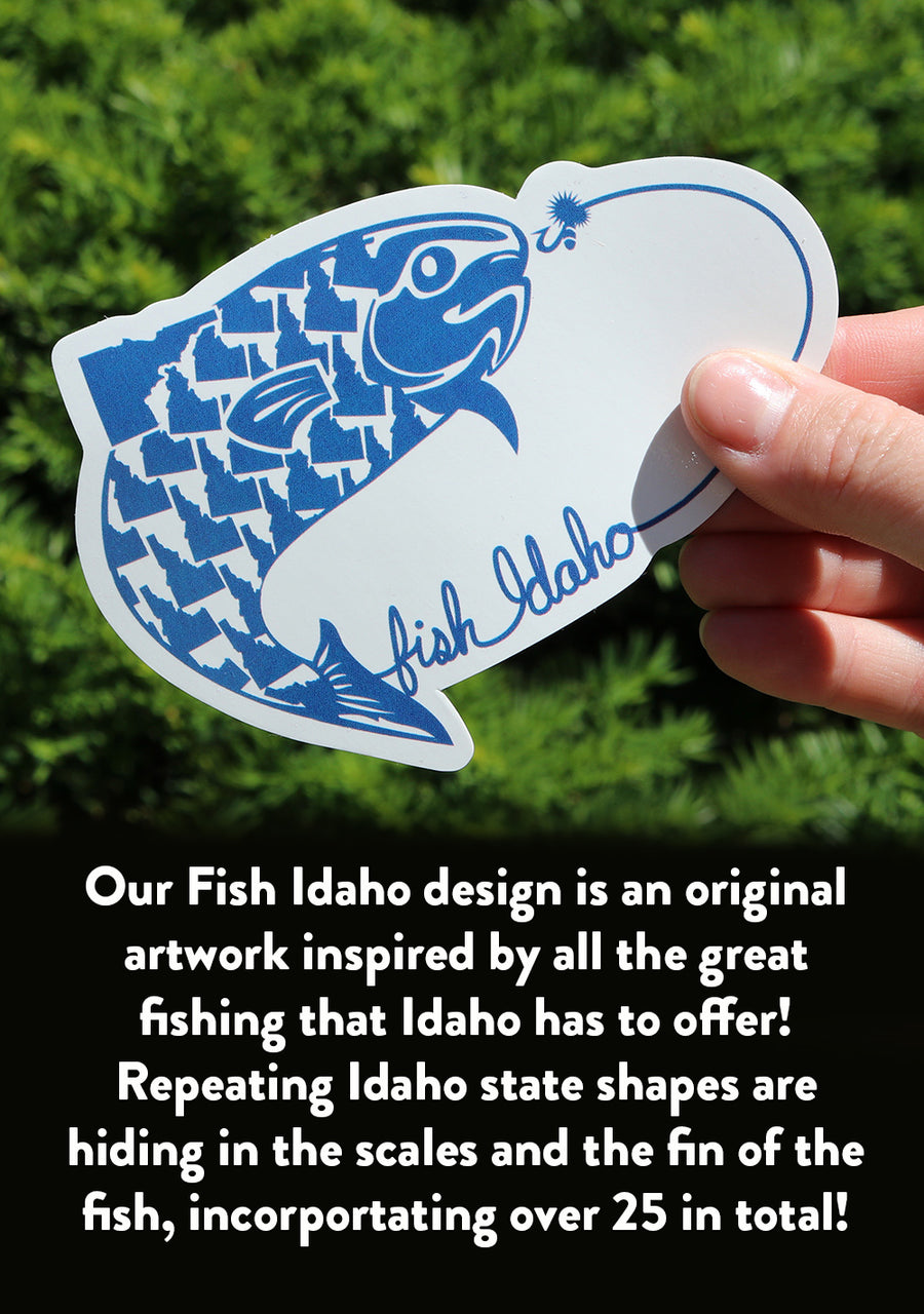 Fish Idaho Sticker