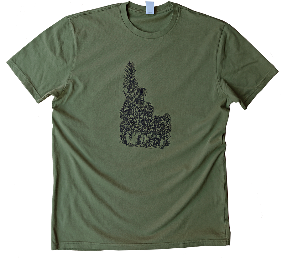 Idaho Morel Mens Tee