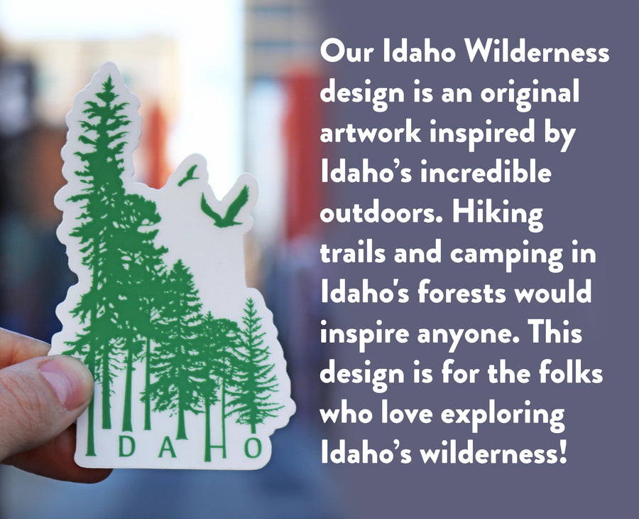 Idaho Wilderness Sticker
