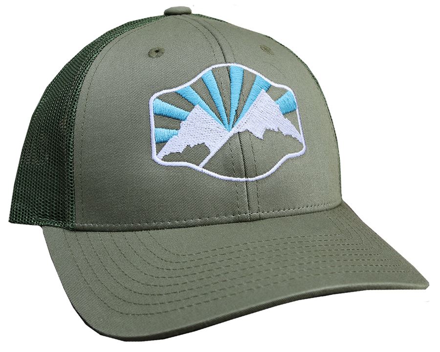 Idaho Mountain Adjustable Mesh Hat