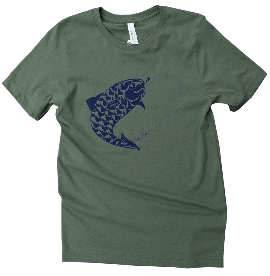 Fish Idaho Mens Tee