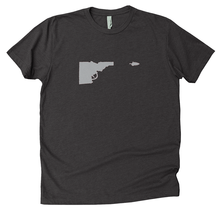 Idaho Tree-Gun Mens Tee