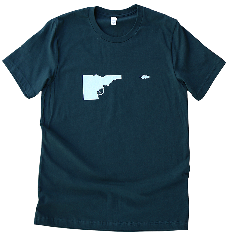 Idaho Tree-Gun Mens Tee