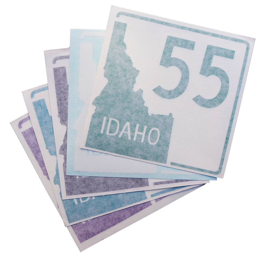 Idaho Highway 55 Sticker