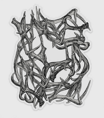 Antler Shed Sticker