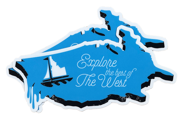 Explore the Best of the West Sticker
