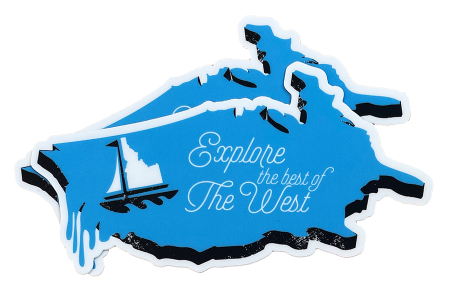 Explore the Best of the West Sticker