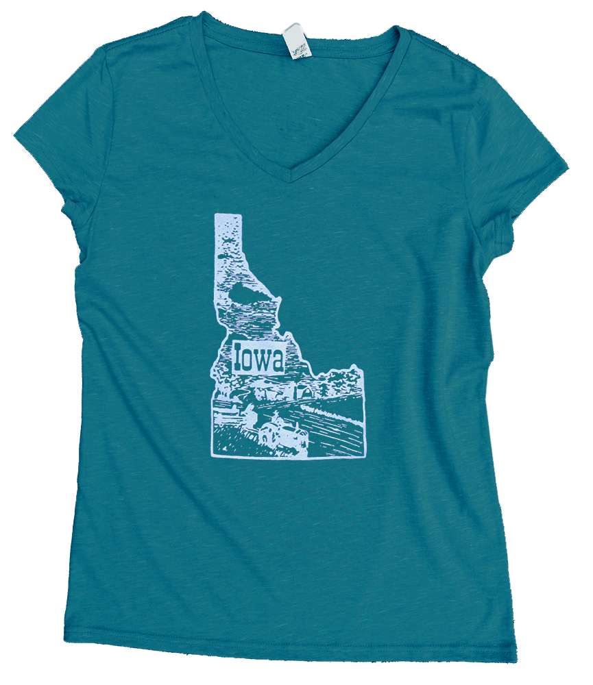 F+F Iowa Womens Tee