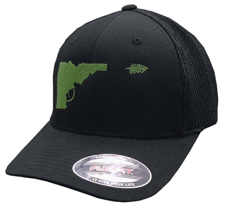 Idaho Tree-Gun Flex-Fit Mesh Back Hat
