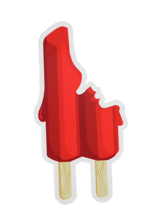 Idaho Popsicle Sticker