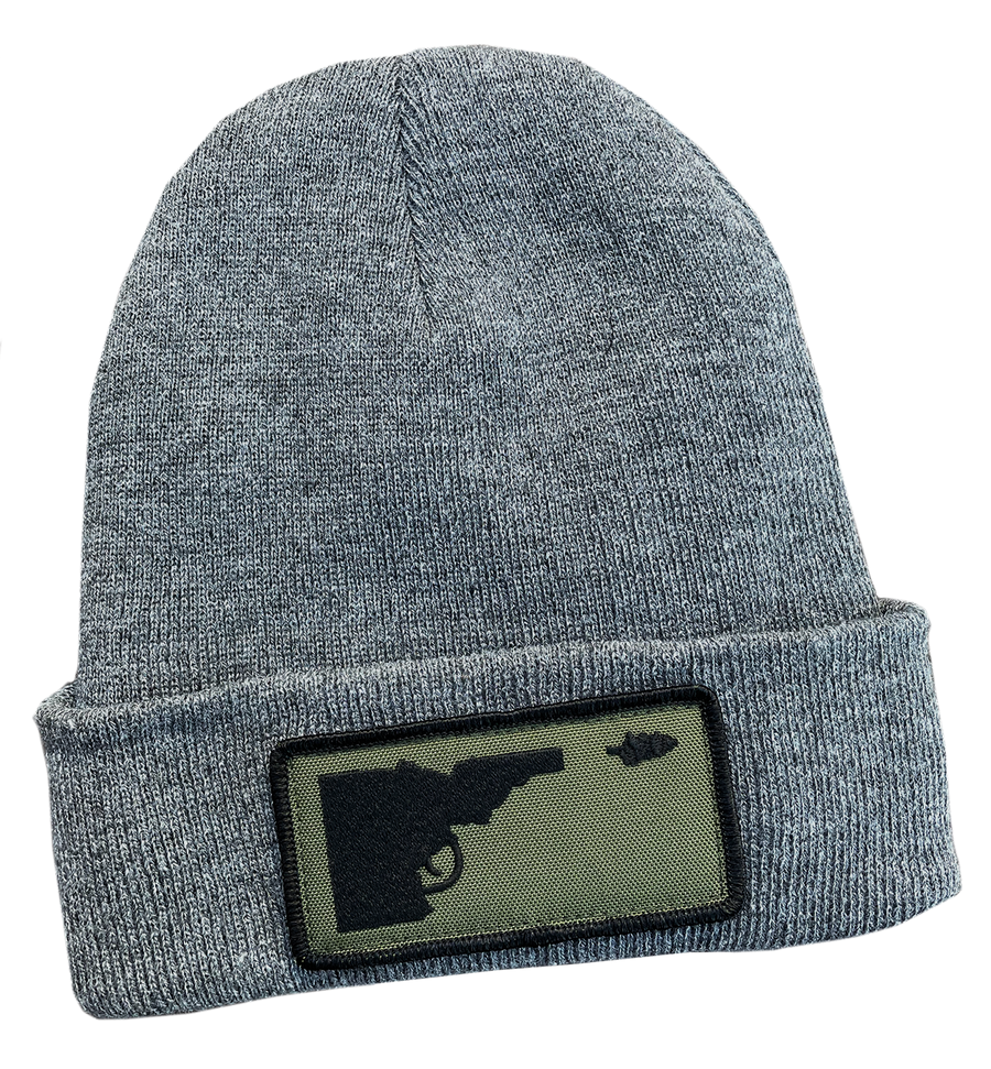 Idaho Tree-Gun Foldover Patch Beanie