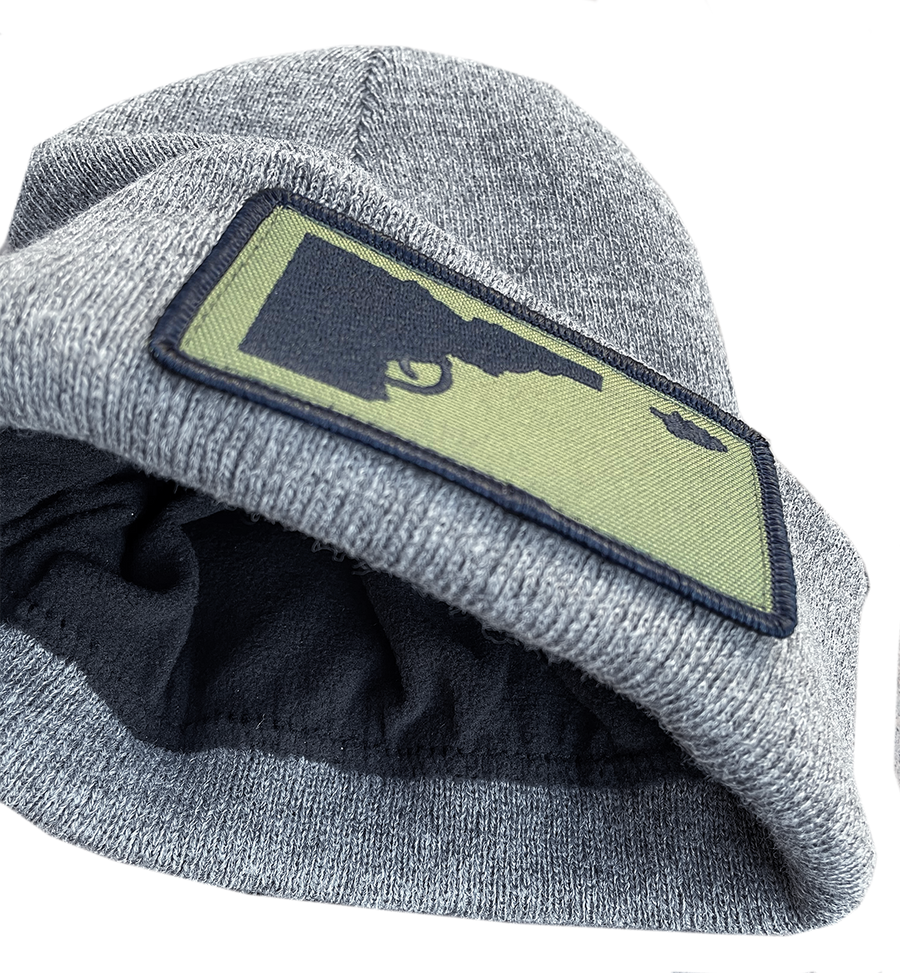 Idaho Tree-Gun Foldover Patch Beanie