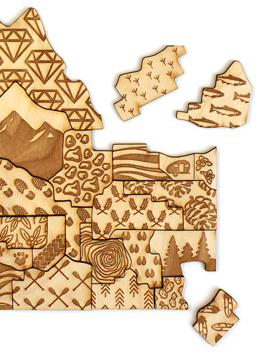 Idaho Counties Puzzle