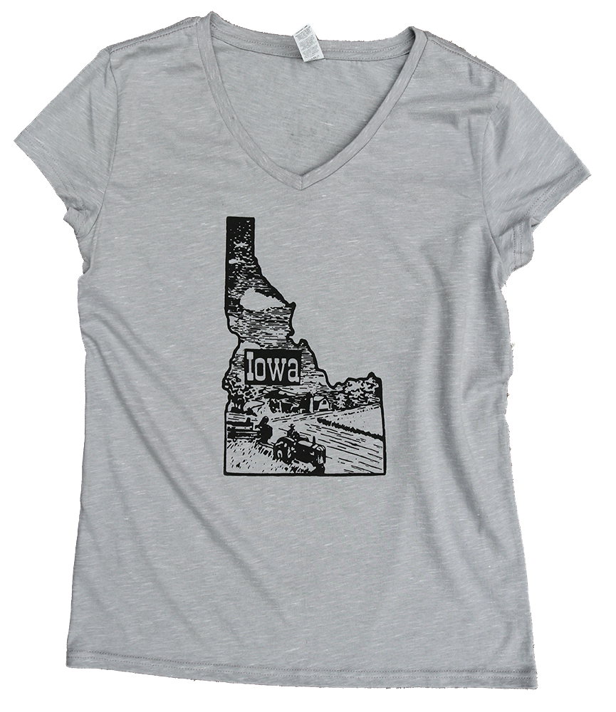 F+F Iowa Womens Tee