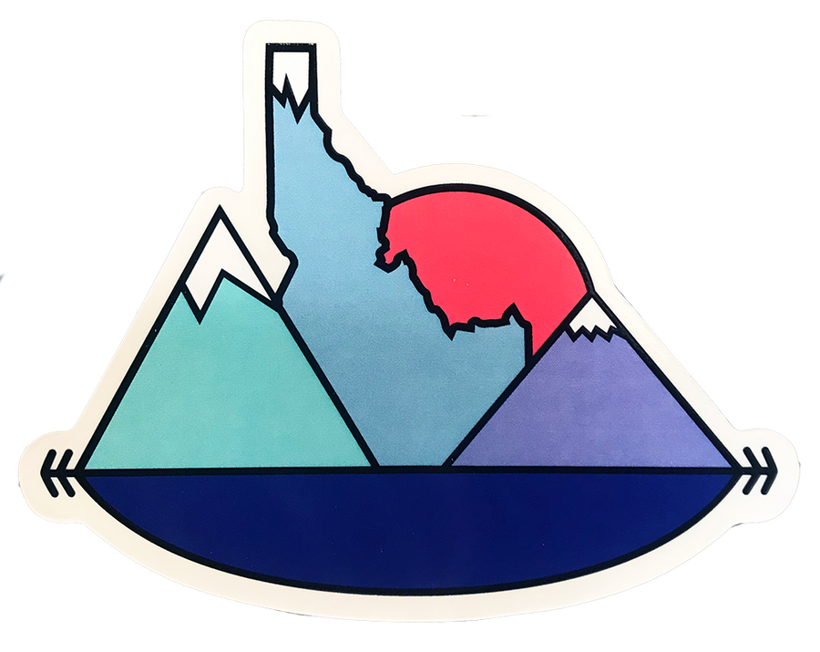 Idaho Sunset Sticker
