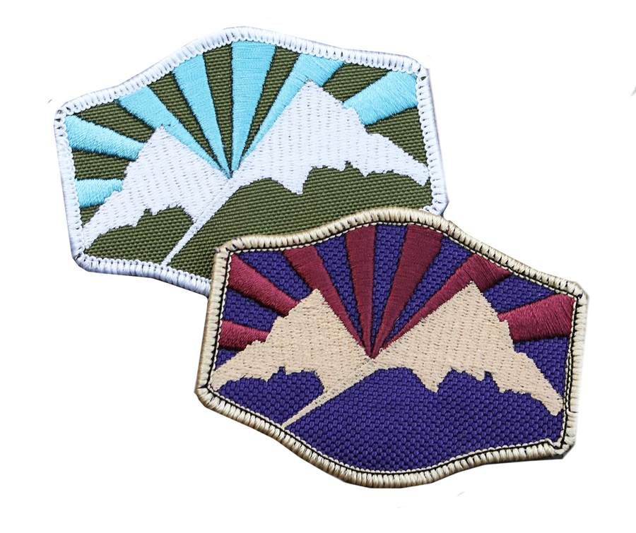Idaho Mountains Patch