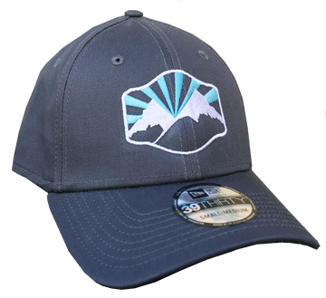 Idaho Mountains Curved-Bill Fitted Hat