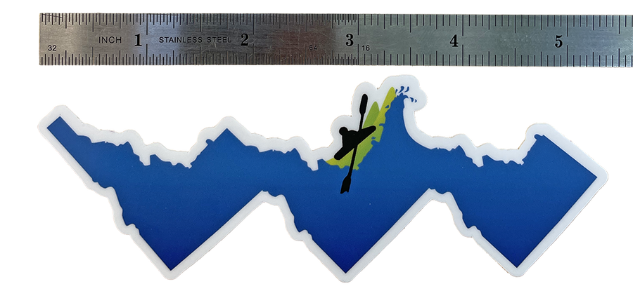 Raft Idaho Sticker