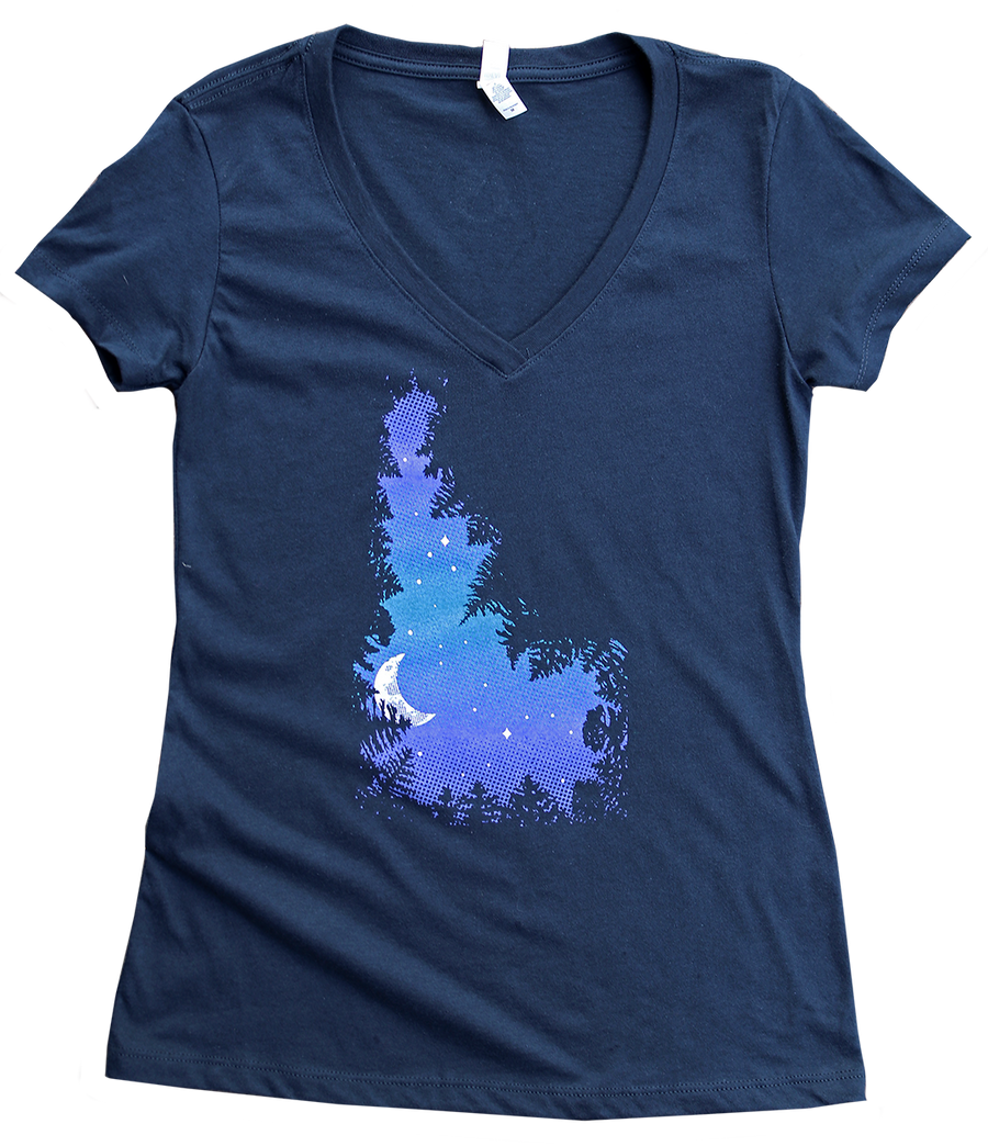 Skydaho Ladies V Tee