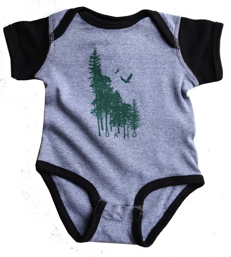 Idaho Wilderness Baby Onesie