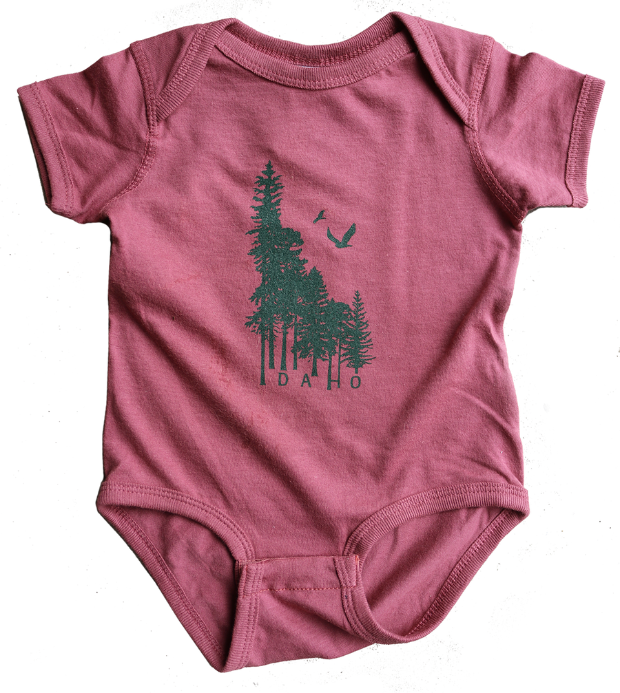 Idaho Wilderness Baby Onesie