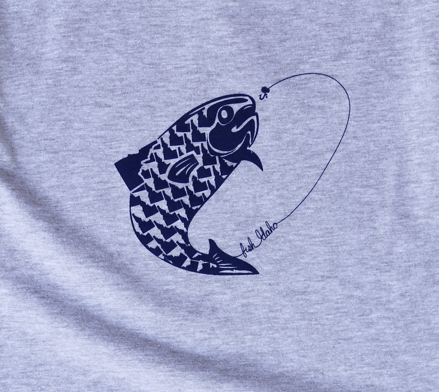 Fish Idaho Toddler Tee
