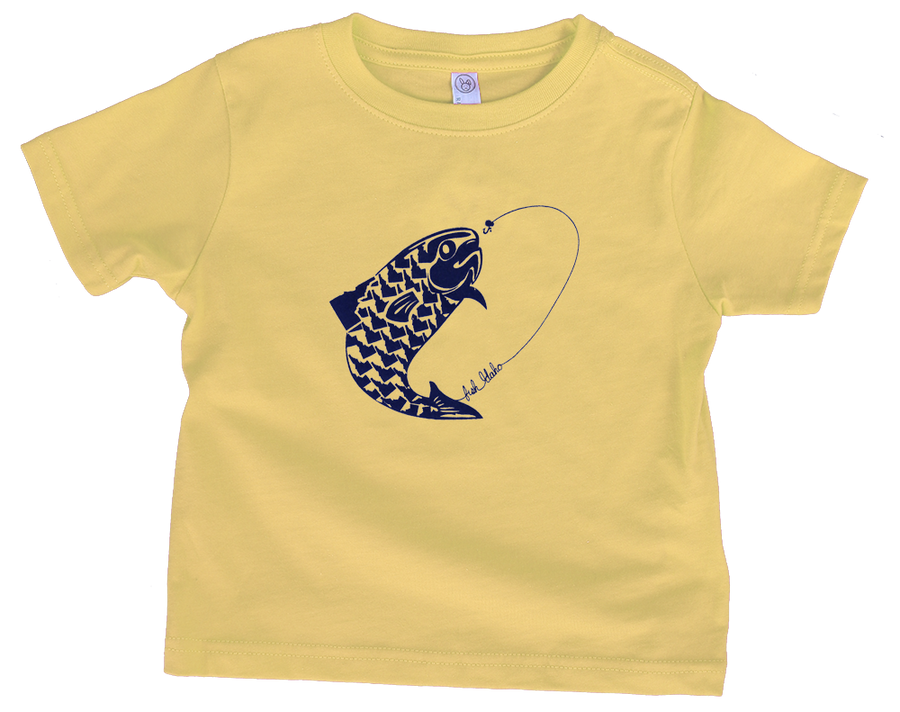 Fish Idaho Toddler Tee