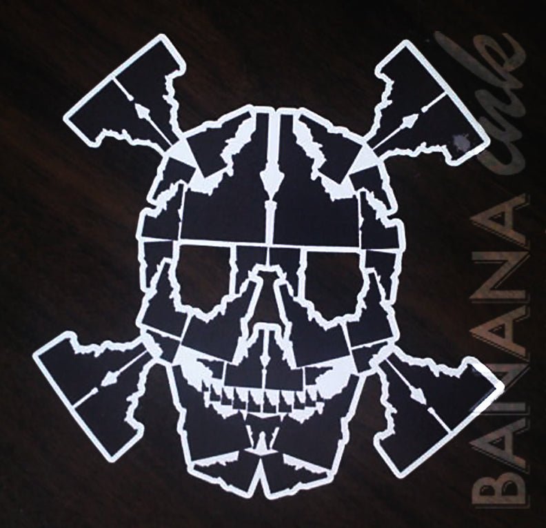 Idaho Skull Sticker