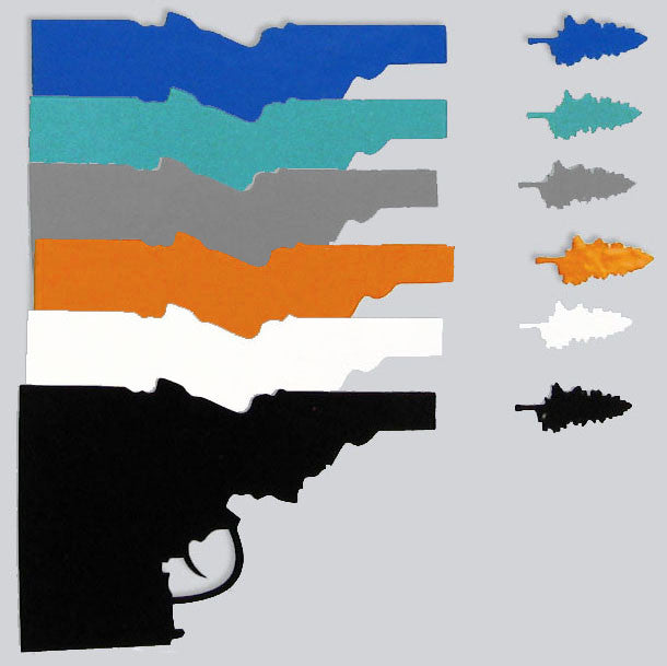 Idaho Tree-Gun Sticker - 10