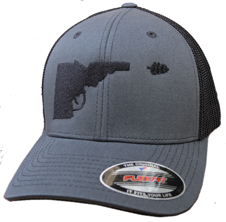 Idaho Tree-Gun Flex-Fit Mesh Back Hat